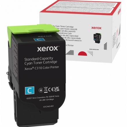 Xerox C310,C315 toner Cyan 2000 oldalra