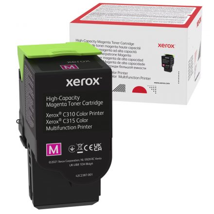 Xerox C310,C315 toner Magenta 2000 oldalra