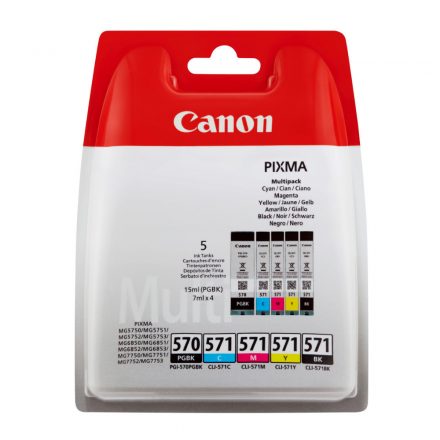 Canon CLI-571 Tintapatron Multipack 4x7 ml