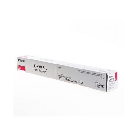 Canon C-EXV51L Toner Magenta 26.000 oldal kapacitás