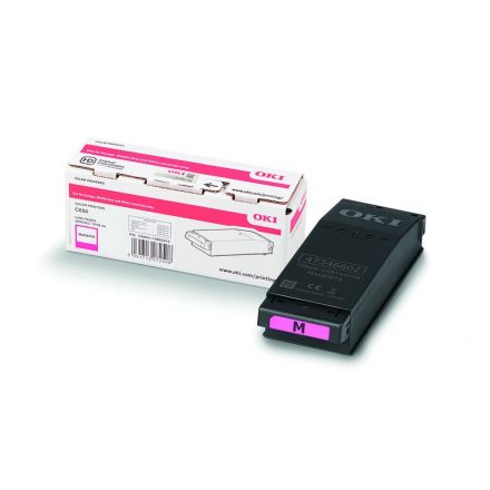 Oki C650 Toner Magenta 6000 oldalra