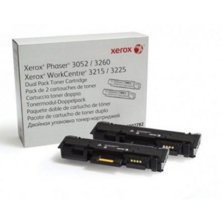 Xerox Phaser 3052,WC3225 Dupla Toner 2x3K (Eredeti)