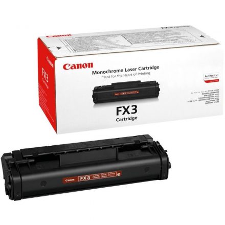 Canon FX3 Toner Black 2.700 oldal kapacitás