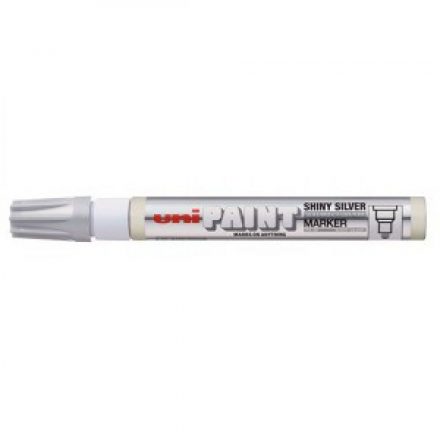 Lakkmarker 2-3mm UNI PX-20 fényes ezüst