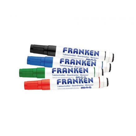 Táblamarker 1-3mm kerek, antibakteriális  4-es klt FRANKEN