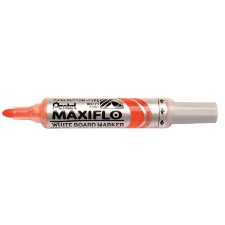 Táblamarker 2,5 mm, kerek, PENTEL MAXIFLO narancssárga