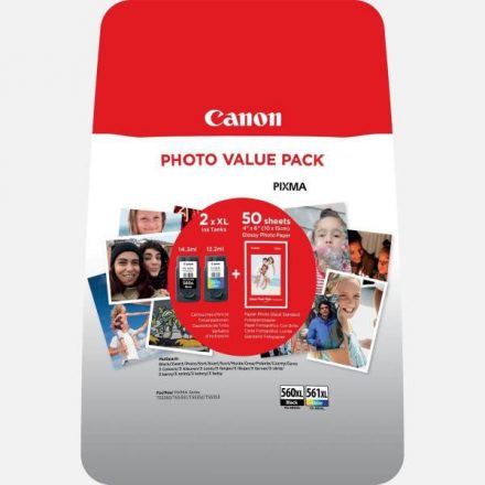 Canon PG-560XLx2 (2x14,3ml) + CL-561XL (1x12,2ml) Multipack