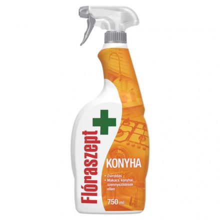 Konyhai tisztító aerosol 750 ml., konyha sleeve, Flóraszept