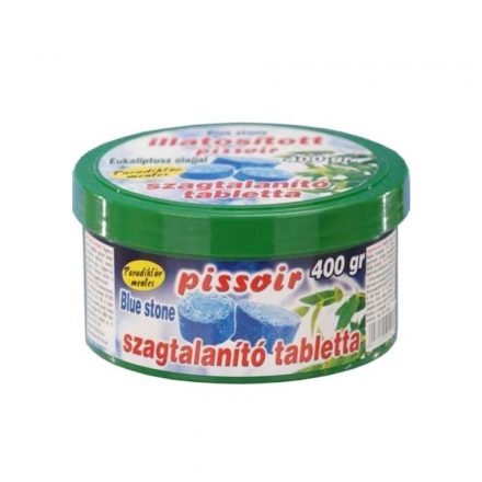 Pissoir tabletta 400 g Illatosított, paradiklórmentes, Blue Stone