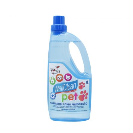 Padlófelmosó kisállatok utáni, 1 liter, Well Clean PET 