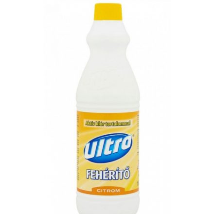 Fehérítő folyadék 1000 ml Ultra fehérítő Citrom