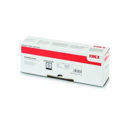 OKI C610 Toner Black 8000 oldalra