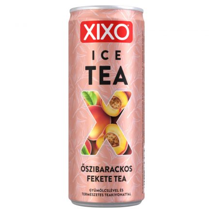 Üdítőital 0,25l XIXO ICE TEA BARACK 24 db/csom