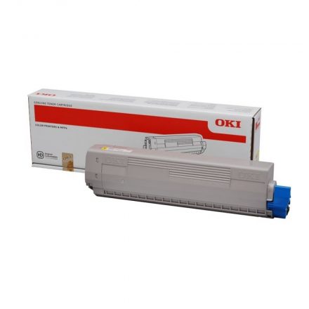 Oki C831/C841 Toner Sárga 10000 oldalra