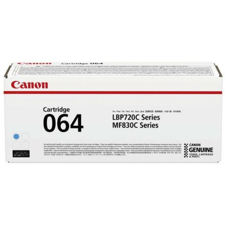 Canon CRG064 Toner Cyan 5.000 oldal kapacitás