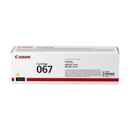 Canon CRG067 Toner Yellow 1.250 oldal kapacitás