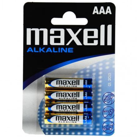 ELEM AAA MIKRO LR03 MAXELL ALKALINE 4DB