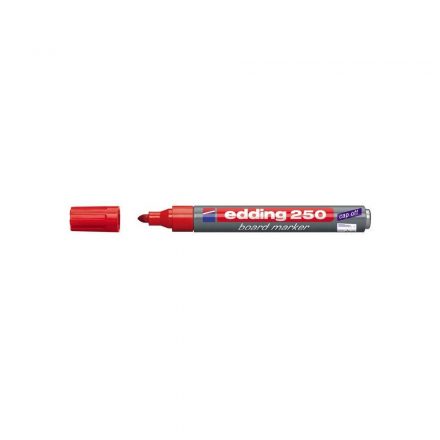 Táblamarker 1,5-3mm, kerek Edding 250 piros 