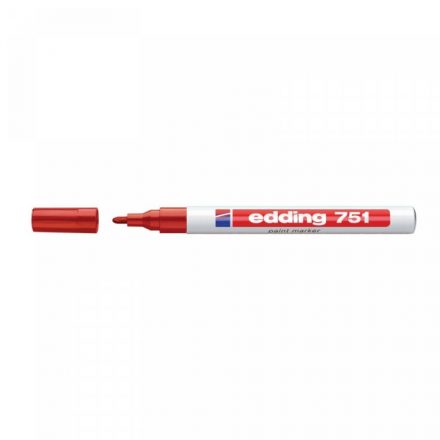 LAKKMARKER 751 KEREK HEGY 1-2MM PIROS EDDING