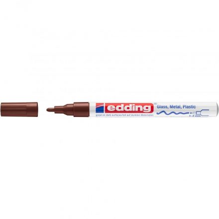 LAKKMARKER 751 KEREK HEGY 1-2MM BARNA EDDING