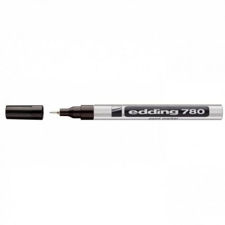 LAKKMARKER 780 KEREK 0,8MM EZÜST EDDING