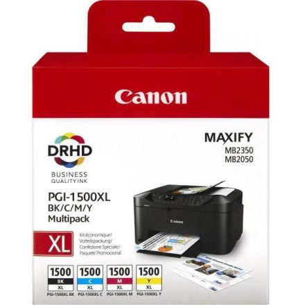 Canon PGI-1500XL Tintapatron Multipack 1x34,7 ml + 3x12 ml