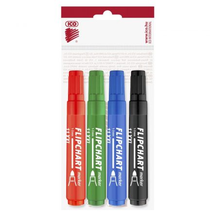 Flipchart marker vízbázisú 3mm kerek ARTIP 11XXL 4 klf.szín 