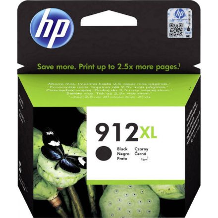 Hp 912XL/3YL84AE tintapatron black EREDETI