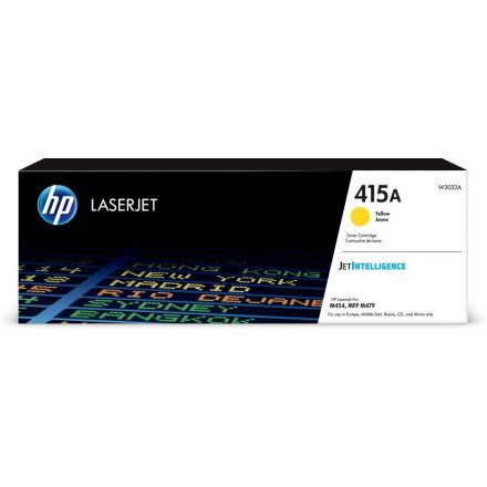 Hp 415A/W2032A toner yellow EREDETI 2,1K