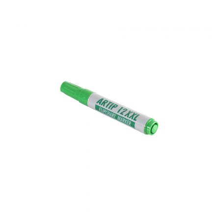 Flipchart marker rostirón vizes vágott végű 1-4mm zöld ARTIP 12XXL