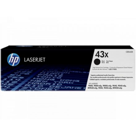 HP C8543X Toner Black 38.000 oldal kapacitás No.43X