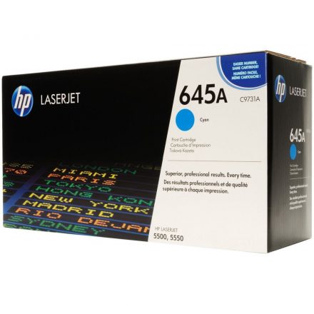 HP C9731A Toner Cyan 12.000 oldal kapacitás No.645A