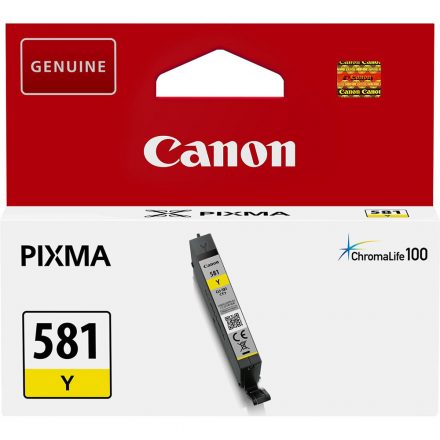 CANON CLI581 TINTAPATRON YELLOW EREDETI