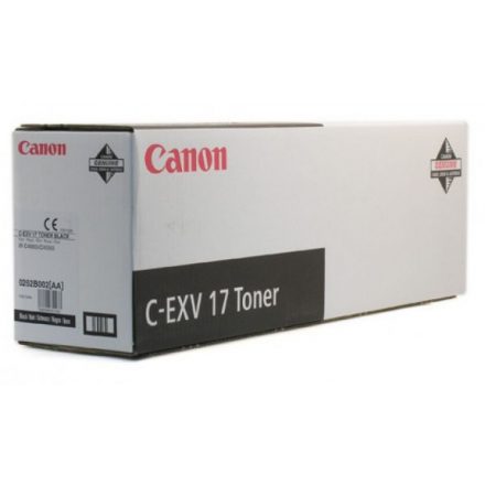 Canon C-EXV17 Toner Black 26.000 oldal kapacitás