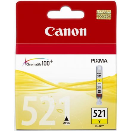 CANON CLI521 TINTAPATRON YELLOW EREDETI