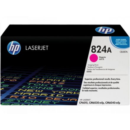 HP CB387A Dobegység Magenta 23.000 oldal kapacitás No.824A