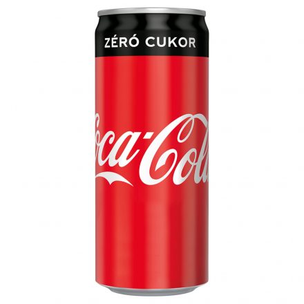 Üdítőital 0,33l Coca Cola Zero 24db/csom