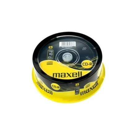 CD-R80 MAXELL CD lemez 25db/Henger 52x