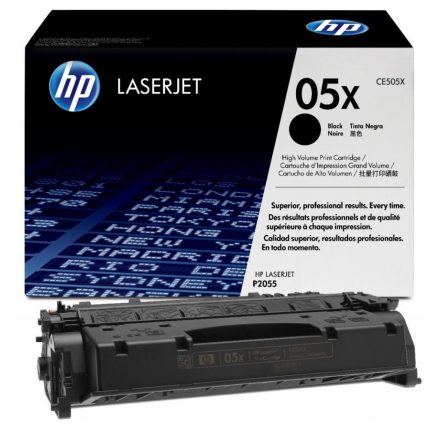 HP CE505X Toner Black 6.500 oldal kapacitás No.05X