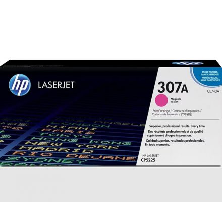 HP CE743A Toner Magenta 7.300 oldal kapacitás No.307A