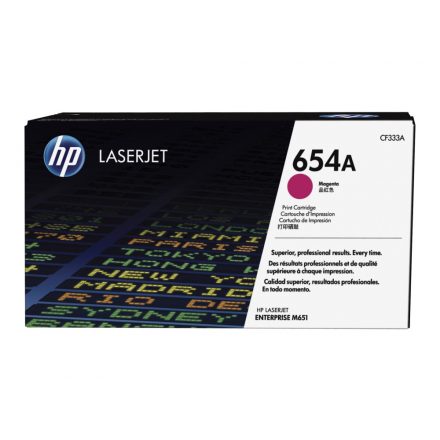 HP CF333A Toner Magenta 15.000 oldal kapacitás No.654A