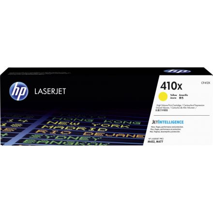 HP CF412X Toner Yellow 5.000 oldal kapacitás No.410X