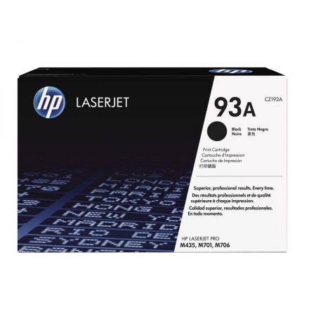 HP CZ192A Toner Black 12.000 oldal kapacitás No.93A