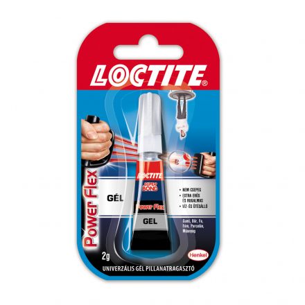 Pillanatragasztó 2g LOCTITE Super Bond Power Gél