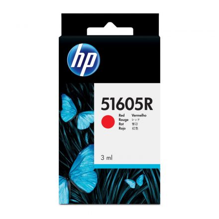 Hp 51605R tintapatron EREDETI red leértékelt