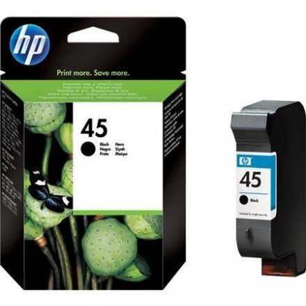 HP 45/51645AE TINTAPATRON BLACK EREDETI