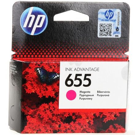 HP 655/CZ111AE TINTAPATRON MAGENTA EREDETI