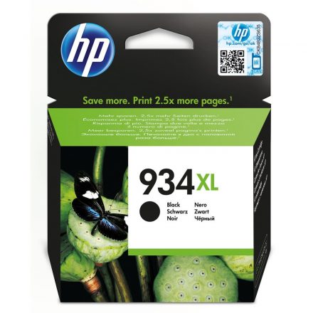 HP 934XL/C2P23AE TINTAPATRON BLACK EREDETI