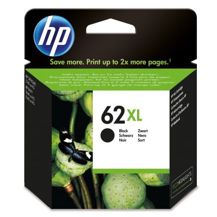 HP 62XL/C2P05AE TINTAPATRON BLACK EREDETI