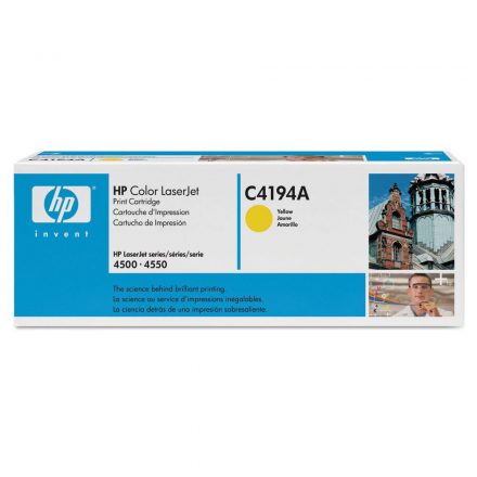 HP C4194A TONER YELLOW EREDETI AKCIÓS